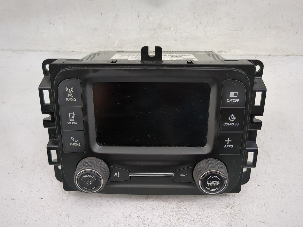 2015-2017 Jeep Renegade Radio Control Panel 5010054
