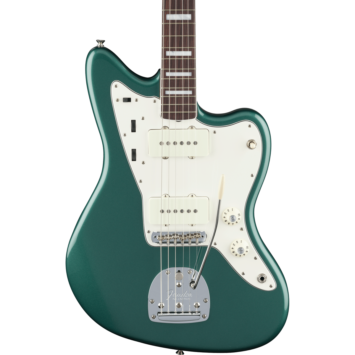 Fender American Vintage II 1966 Jazzmaster Guitar - Sherwood Green Metallic (New)