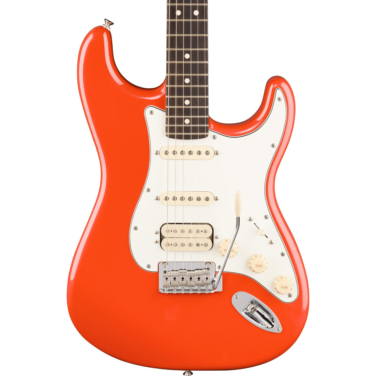 Fender Player II Stratocaster HSS Electric Guitar - Rosewood Fingerboard, Rallye Orange (New)