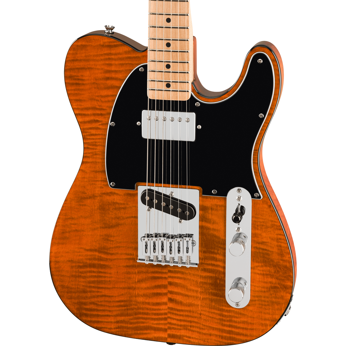 Squier Affinity Series Telecaster Electric Guitar FMT SH - Maple Fingerboard, Black Pickguard, Moch (New)