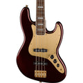 Squier 40th Anniversary Jazz Bass®, Gold Edition, Ruby Red Metallic (New)