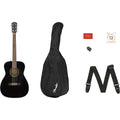 Fender CC60S Concert Acoustic Pack V2 in Black (New)