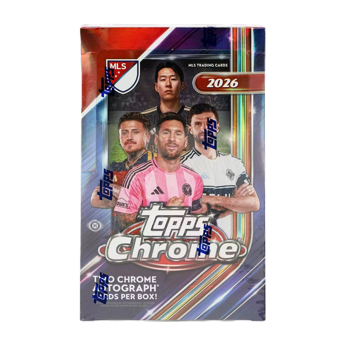 2026 Topps MLS Major League Soccer Chrome Hobby Box