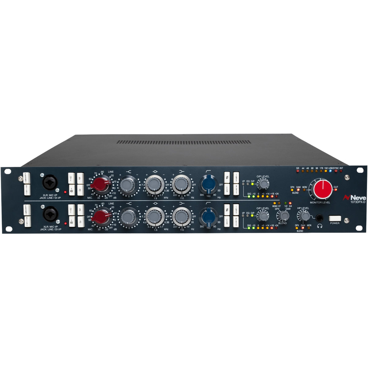 AMS Neve 1073DPX-D Dual 1073 Channel Strip with USB / ADAT Audio Interface (New)