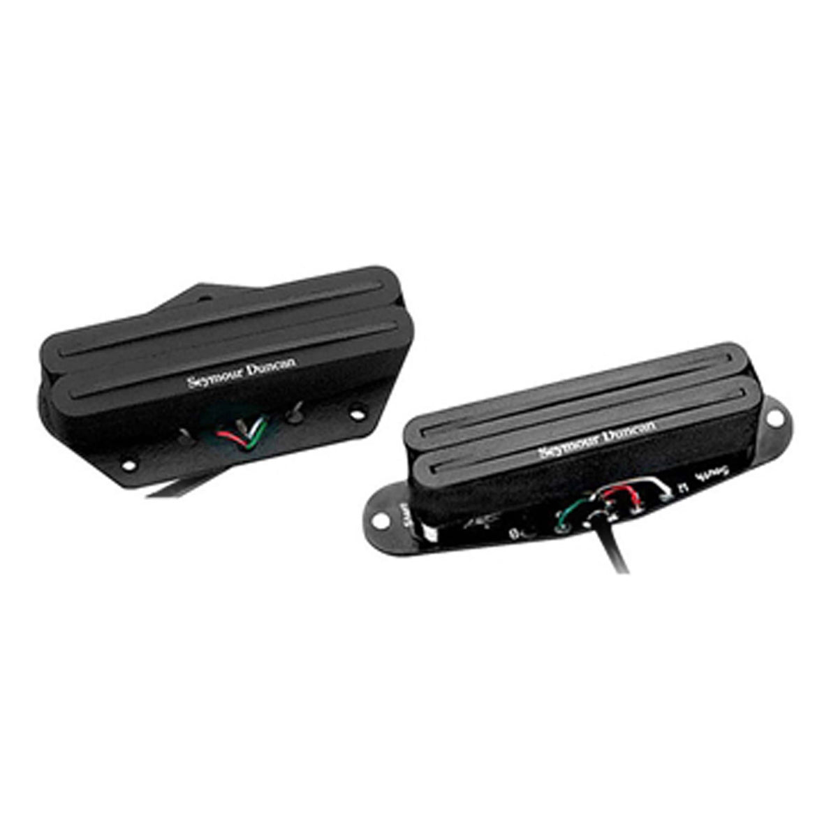Seymour Duncan STHR-1 Hot Rails Tele Pickup Set - Black (New)