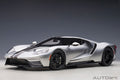 AUTOart 2017 Ford GT Ingot Silver w/ Black Stripes 1:12 (Default Title (3722))
