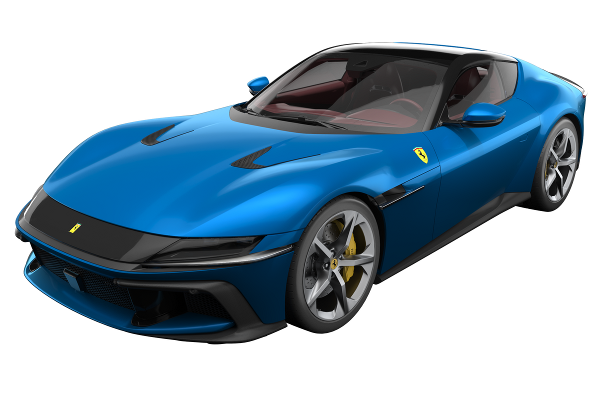 Pocher Ferrari 12cilindri Blu Corsa (Racing Blue) 1:8