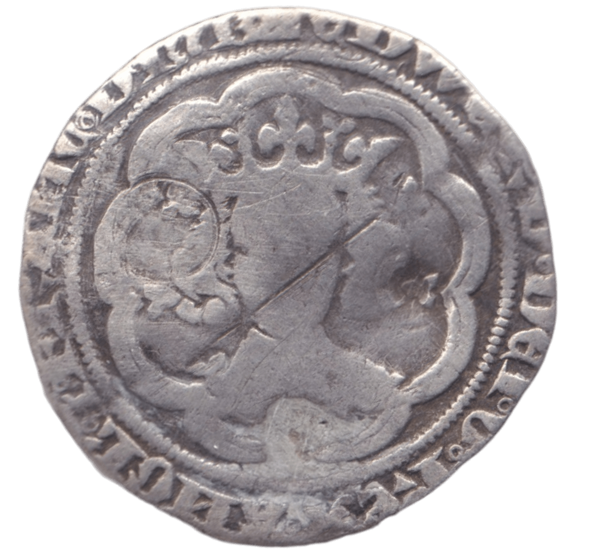 1327-1377 SILVER GROAT EDWARD III LONDON MINT