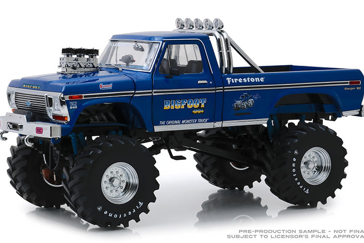 Greenlight 1974 Ford F-250 Monster Truck "Bigfoot" Blue 1:18 (Default Title (3120))