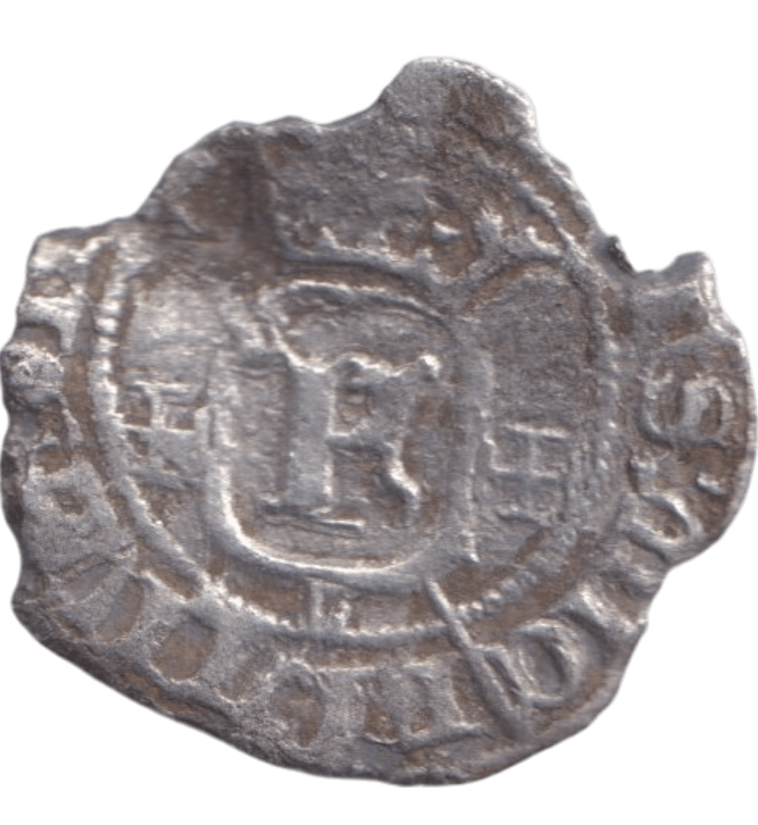1370 SILVER 1 GRAVE FERDINAND I PORTUGAL