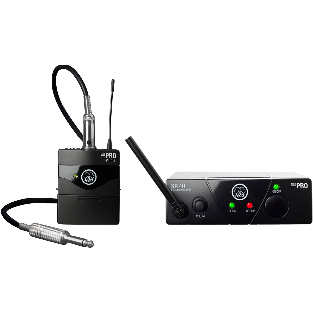 AKG WMS40 Mini Single Instrumental Set - Band US25-D (New)