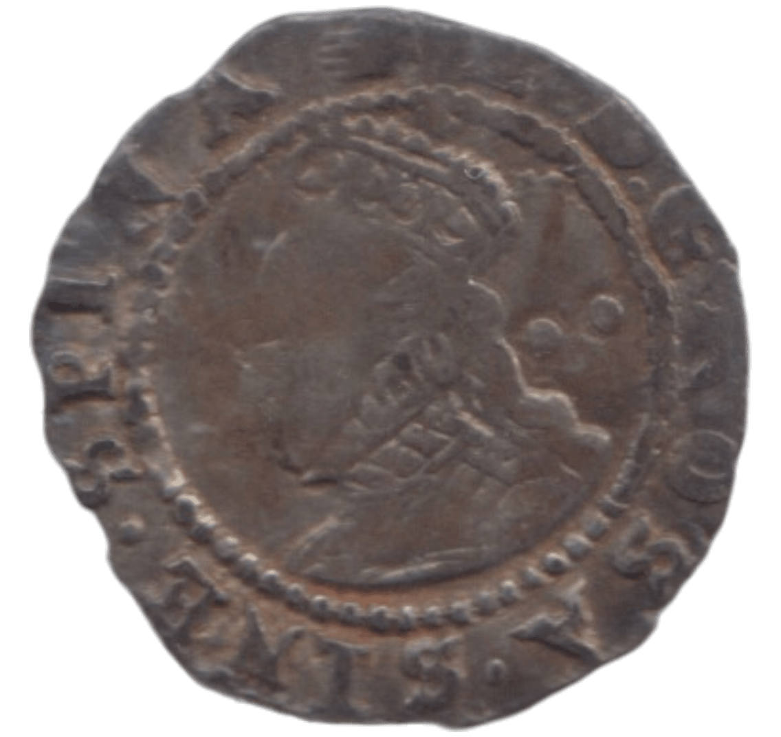 1510 ELIZABETH I HALF GROAT