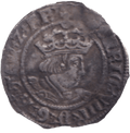 1526 SILVER HALF GROAT HENRY VIII CANTERBURY