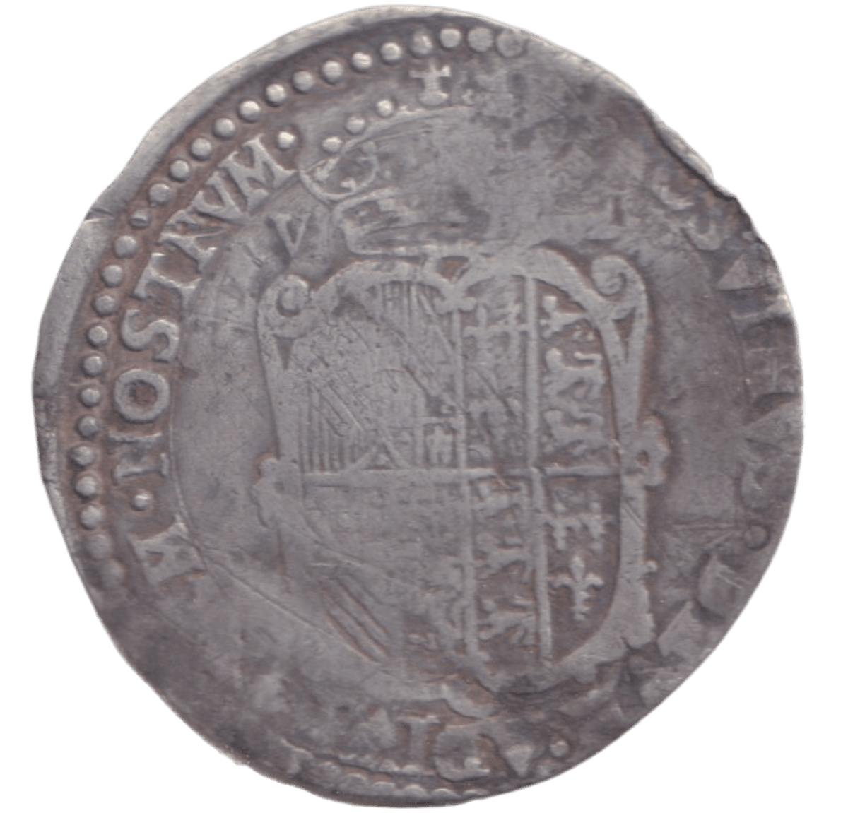 1554 SILVER SIXPENCE PHILIP AND MARRY
