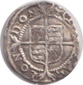 1560 SILVER PENNY ELIZABETH IST