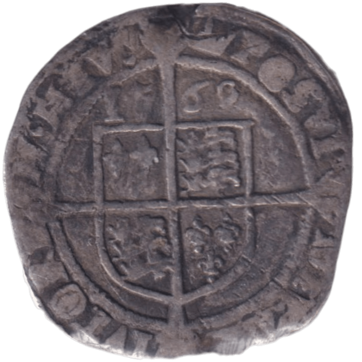 1569 SILVER THREEPENCE ELIZABETH I