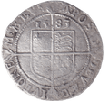 1581 SILVER SIXPENCE ELIZABETH I