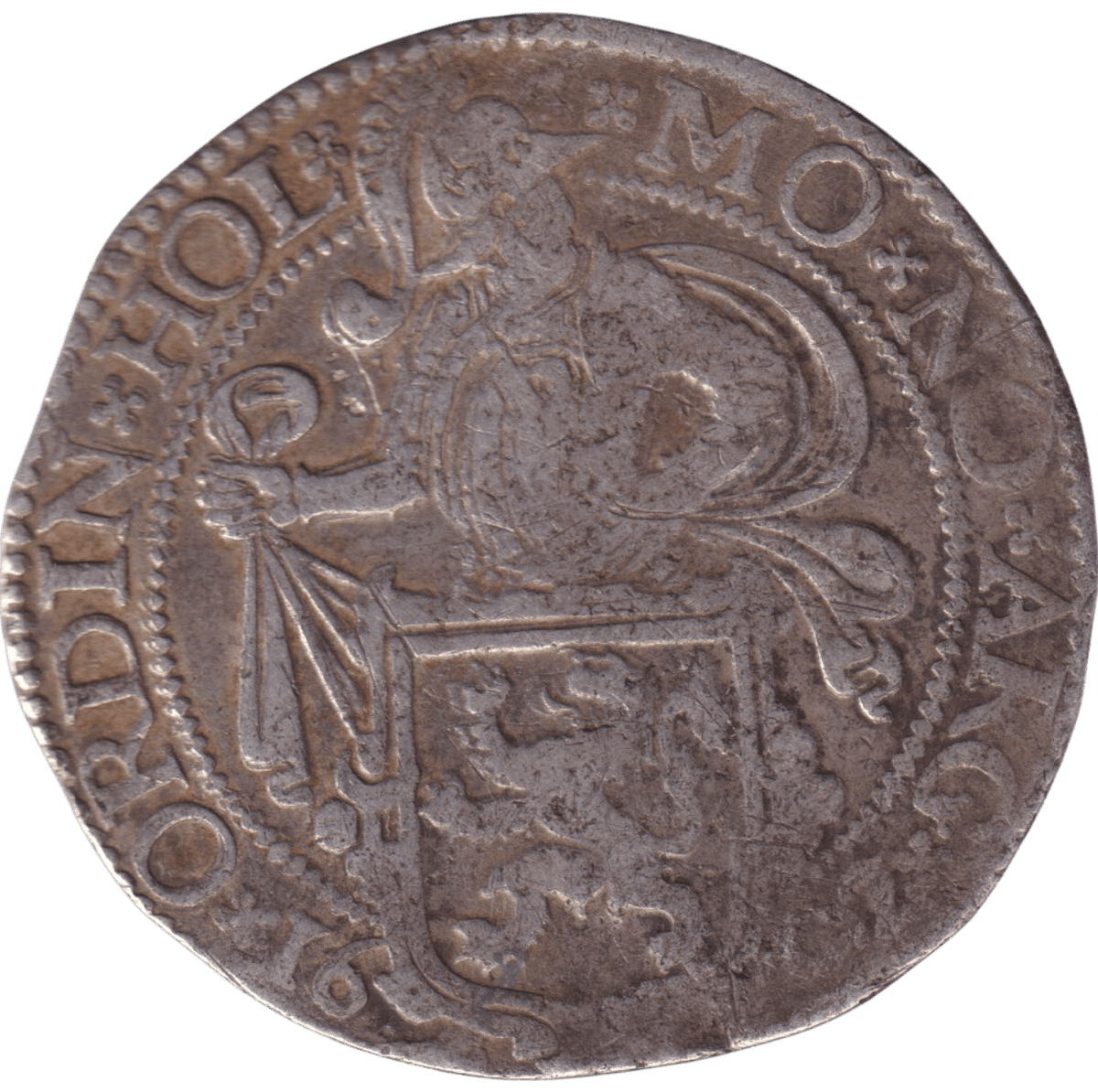 1602 SILVER DUTCH LION DOLLAR NETHERLANDS