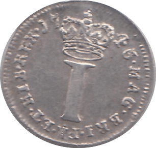 1646 MAUNDY ONE PENNY ( GVF )