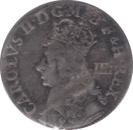 1660 SILVER FOUR PENCE CHARLES II