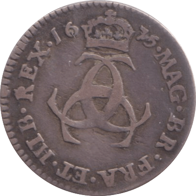1675 MAUNDY THREEPENCE ( GF )