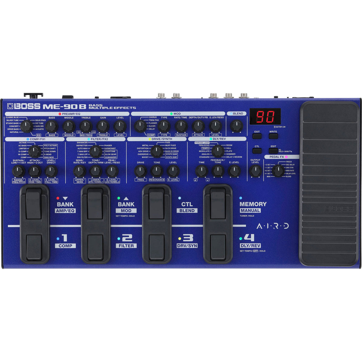 Boss ME-90B Bass Multi-effects Processor (New)
