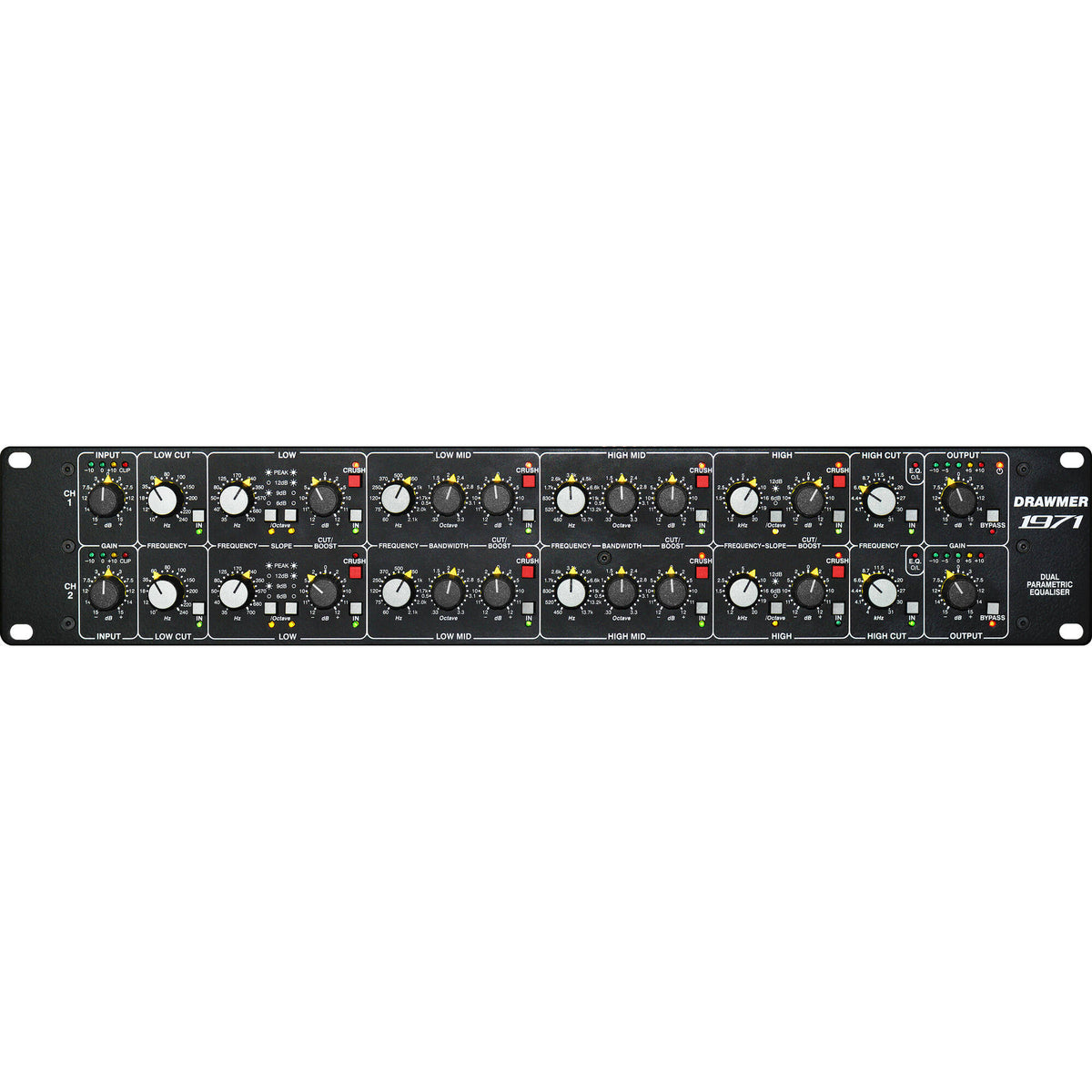 Drawmer 1971 Dual 4 Band Parametric EQ (New)