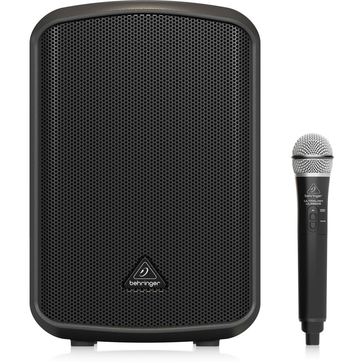 Behringer MPA200BT Battery-Powered 8" PA Speaker with Handheld Wireless System & Bluetooth (New)