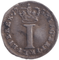1737 MAUNDY ONE PENNY ( GVF )