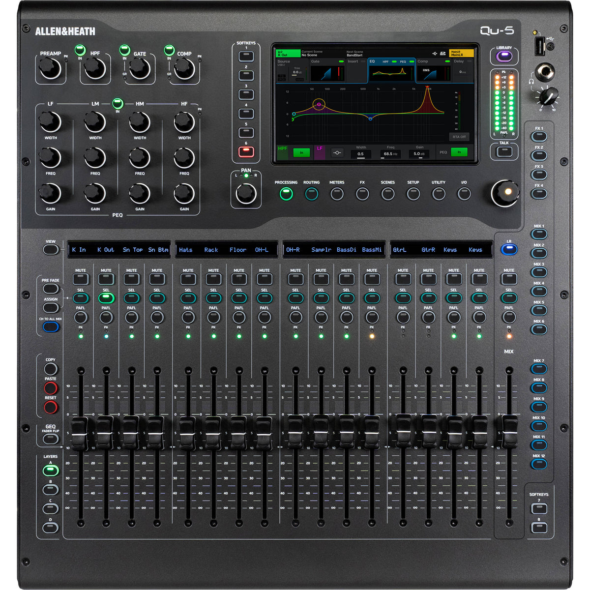 Allen & Heath QU-5 32 Channel Digital Mixer (New)