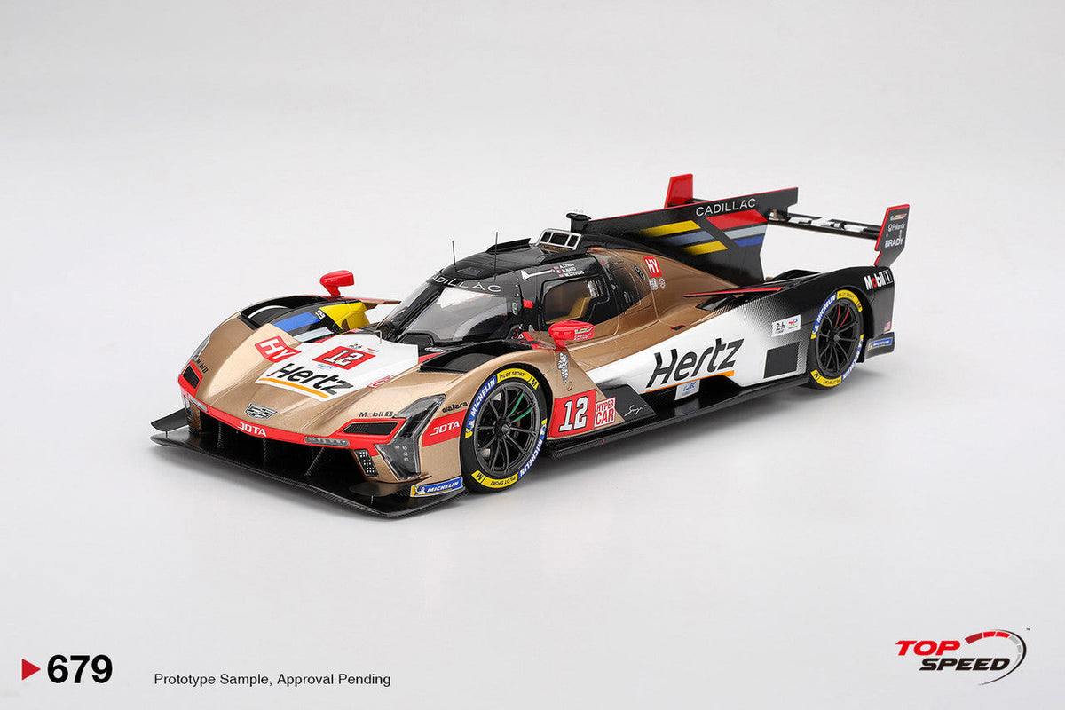 Topspeed Cadillac V-Series.R #12 Cadillac Hertz Team Jota 2025 24hr Le Mans 1:18