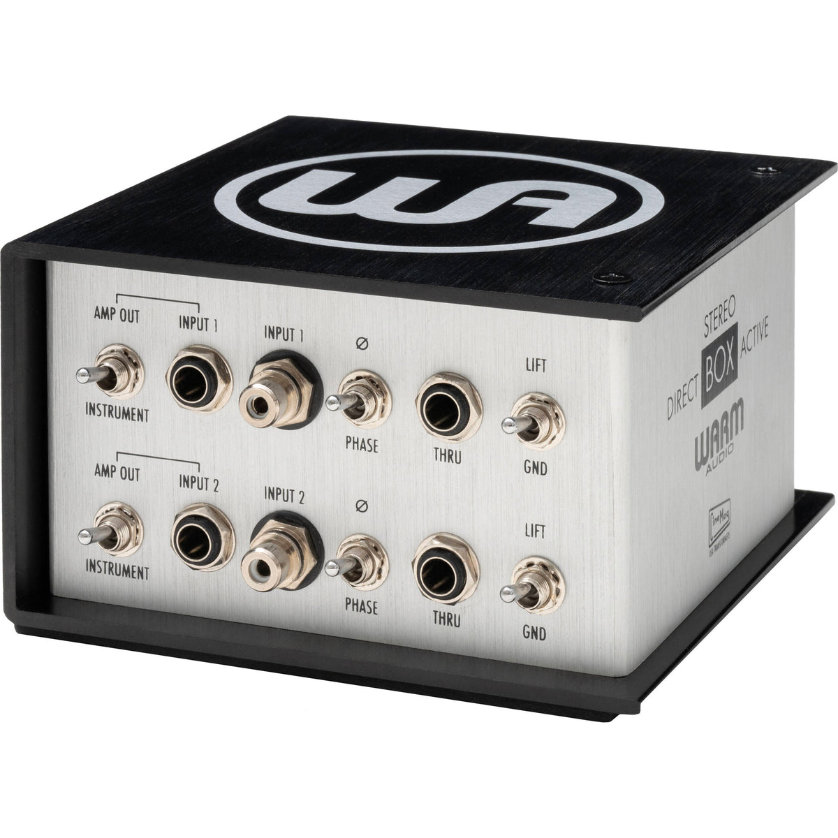 Warm Audio WA-DI-A2 Transformer-Balanced 2-Channel Active Direct Box (New)