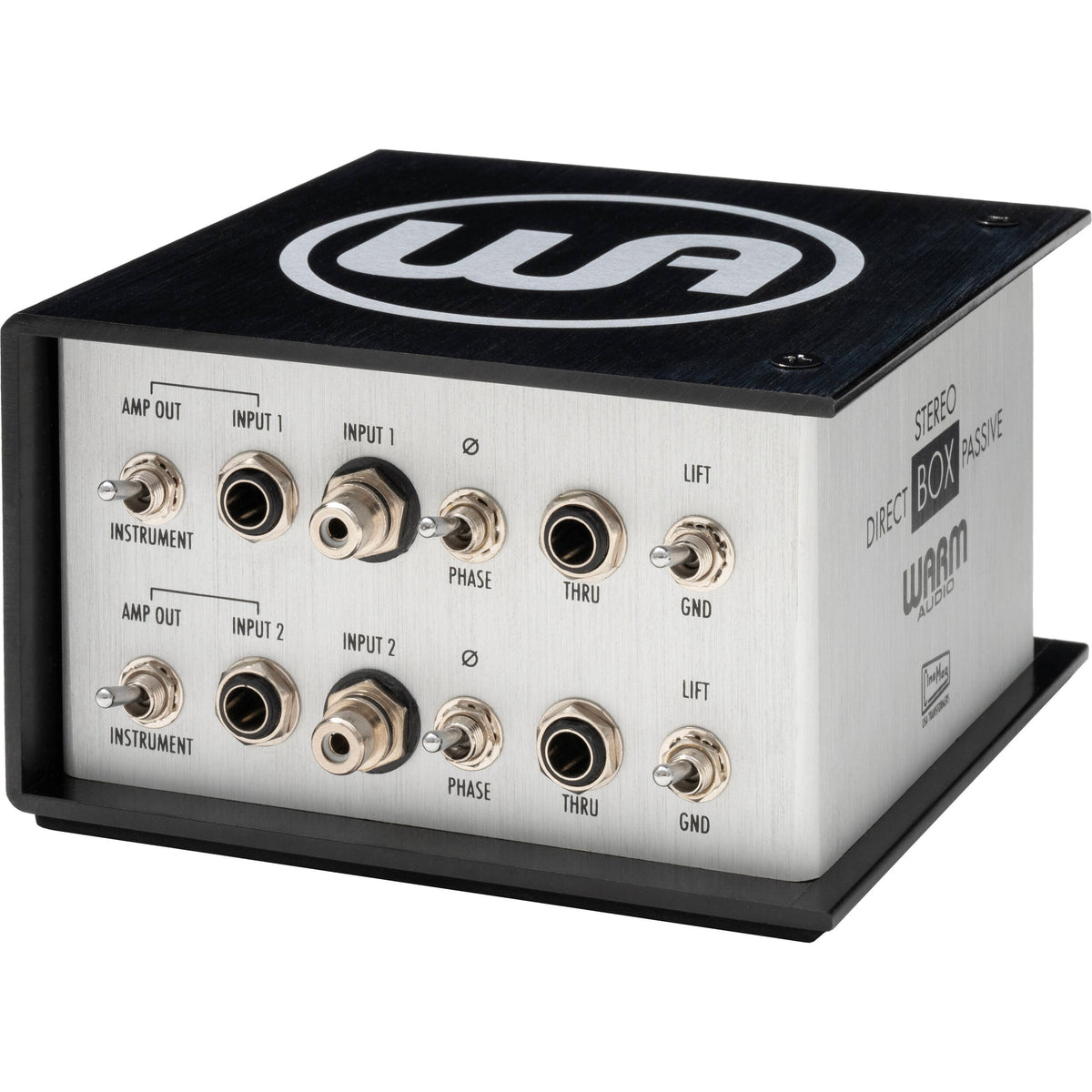 Warm Audio WA-DI-P2 Transformer-Balanced 2-Channel Passive Direct Box (New)