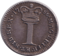 1786 MAUNDY ONE PENNY ( EF )