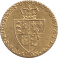1793 GOLD ONE GUINEA ( FINE )