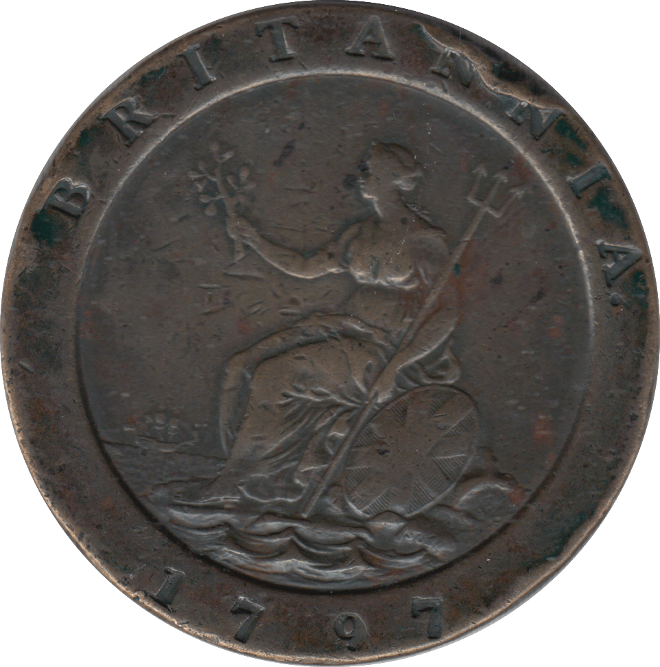 1797 CARTWHEEL TWOPENCE ( VF )