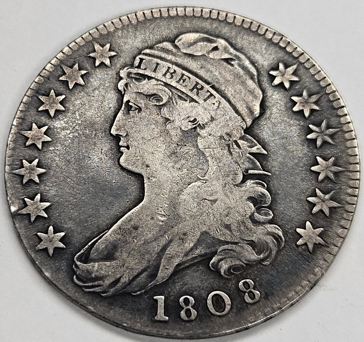 1808 Bust Half . . . . Very Fine