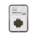 1809 Classic Head Half Cent - NGC AU58 BN