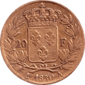 1830 GOLD 20 FRANCS FRANCE ( A )