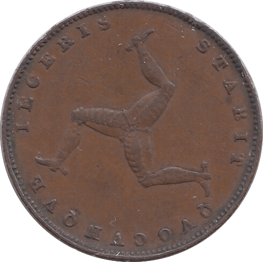 1839 ISLE OF MAN FARTHING