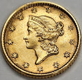 1853 $1.00 Liberty Gold . . . . Choice About Uncirculated