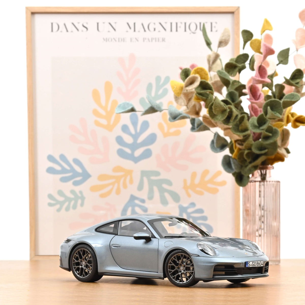 Porsche 911 Carrera 2025 964 polarsilvermetallic 1/18