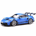 Porsche 911 GT3 RS avec pack Weissach 2022 Bleu requin 1/18