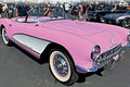 Norev 1956 Chevy Corvette C1 Cabriolet (Convertible) Pink & White 1:18 (Default Title (2704))