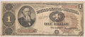 1890 $1.00 Treasury Note R Fr. 347 . . . . Fine/VF