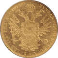 1915 GOLD 4 DUCAT AUSTRIA