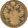 1915 GOLD 4 DUCAT AUSTRIA