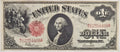 1917 $1.00 United States Note Red Seal Fr. 39 . . . . Choice Crisp Uncirculated