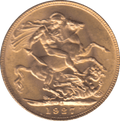 1927 GOLD SOVEREIGN ( UNC ) PRETORIA MINT