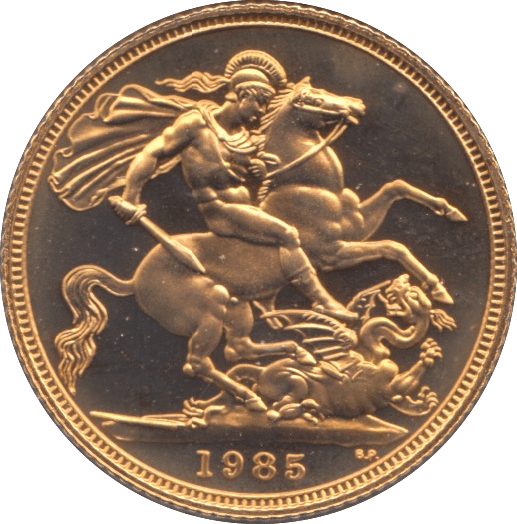 1985 GOLD SOVEREIGN ( PROOF )